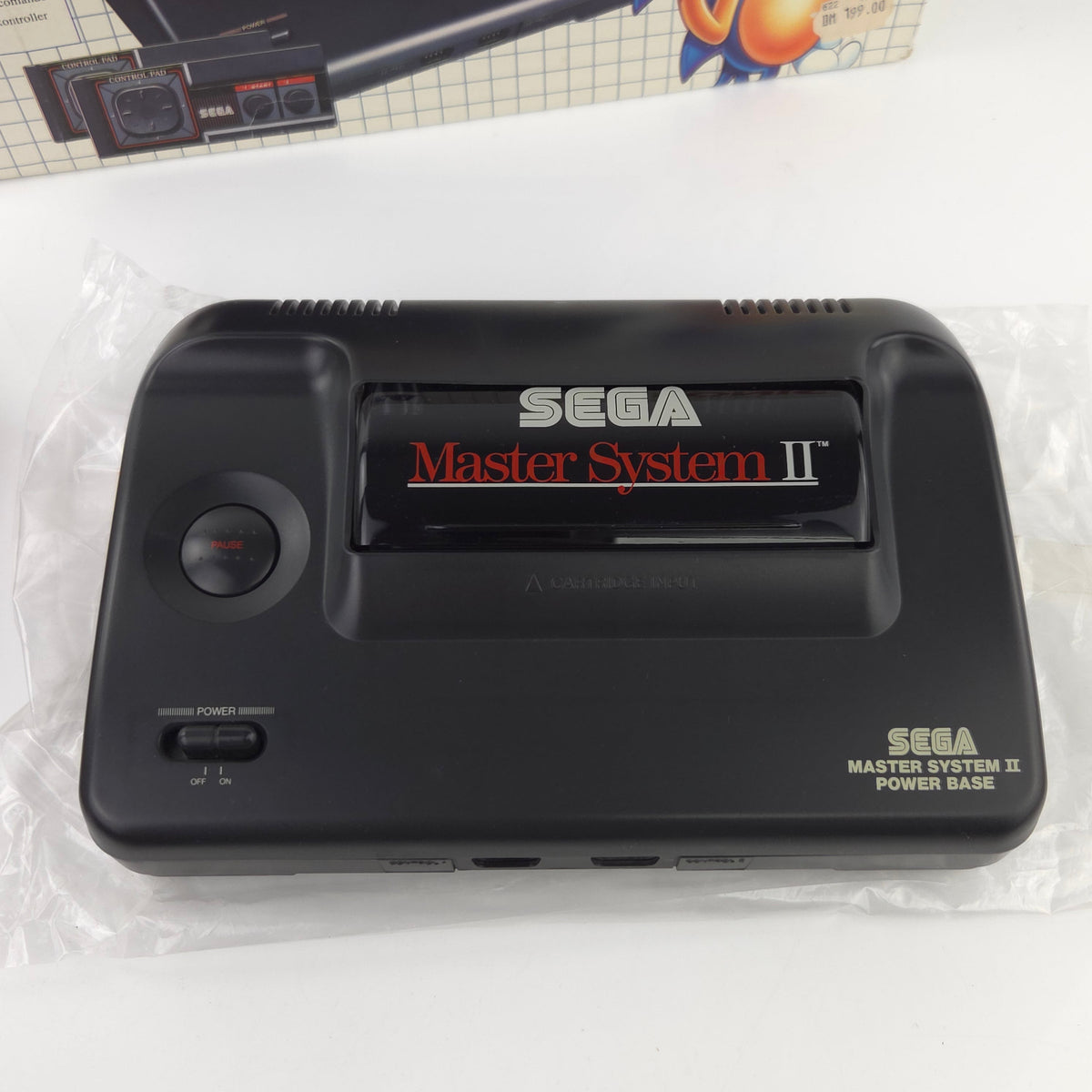 Sega Master System II Konsole Sonic OVP PAL