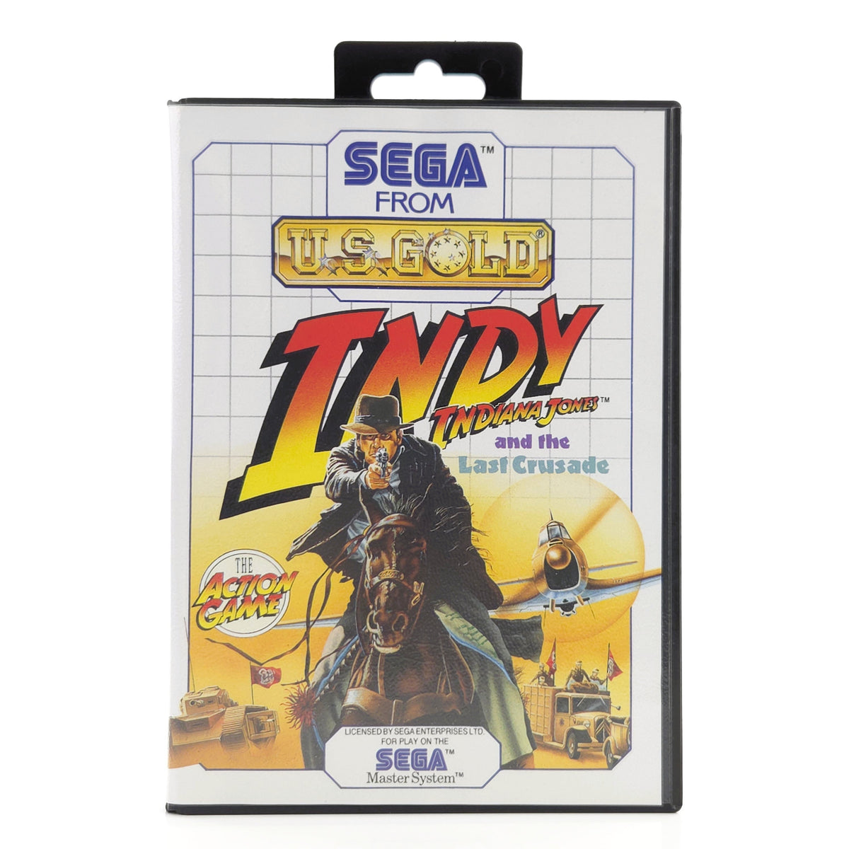Sega Master System Spiel Indiana Jones Last Crusade OVP