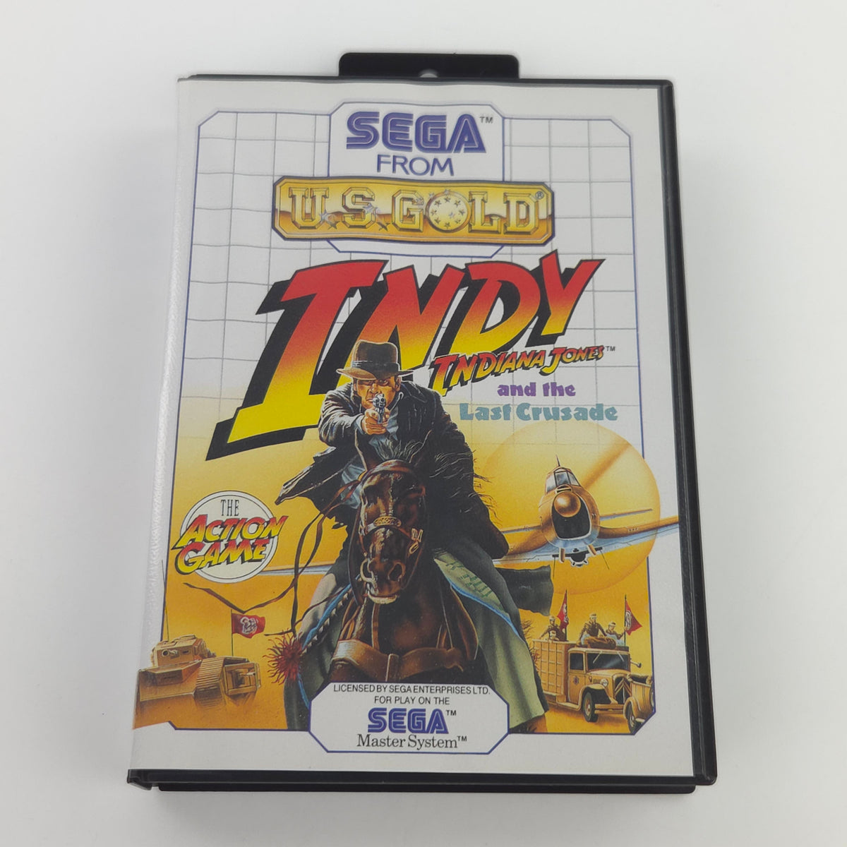Sega Master System Spiel Indiana Jones Last Crusade OVP