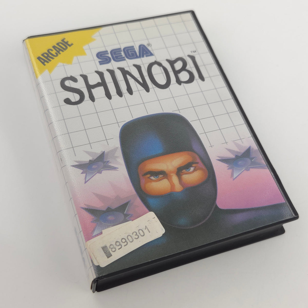 Sega Master System Spiel Shinobi MS OVP Neu Sticker Seal