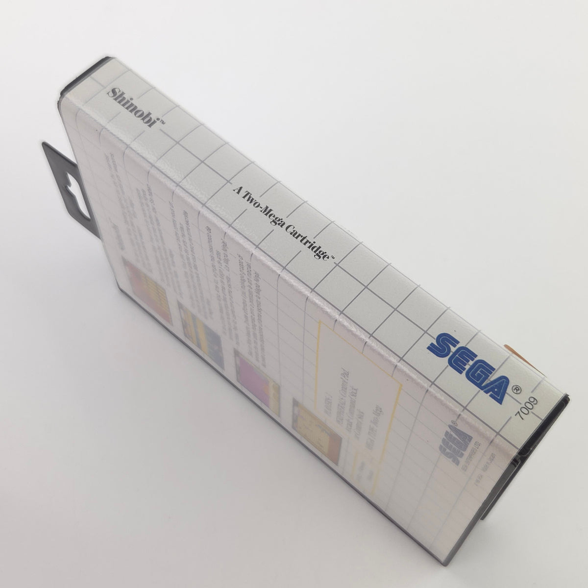 Sega Master System Spiel Shinobi MS OVP Neu Sticker Seal