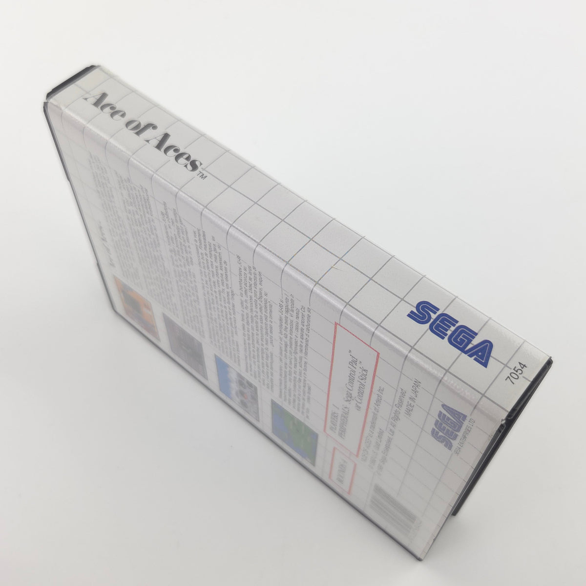 Sega Master System Spiel Ace of Aces OVP PAL EUR