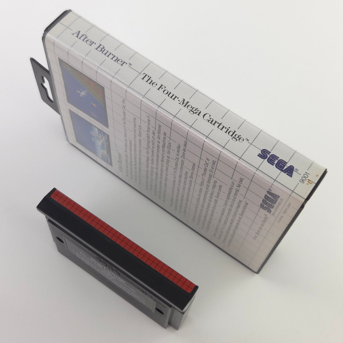 Master System Spiel After Burner MS Modul OVP PAL EUR