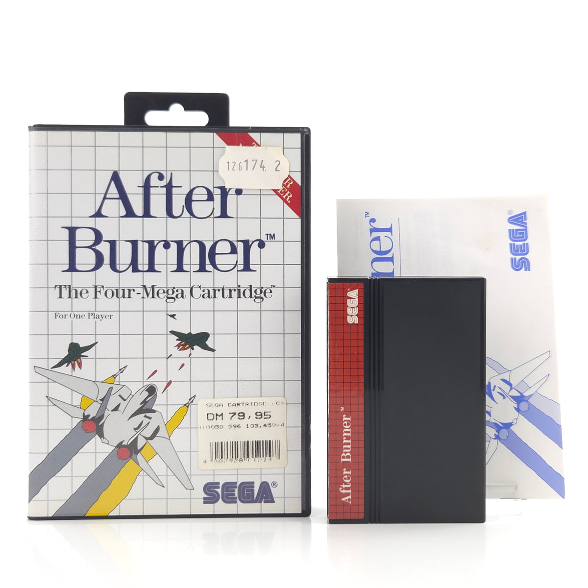Master System Spiel After Burner MS Modul OVP PAL EUR