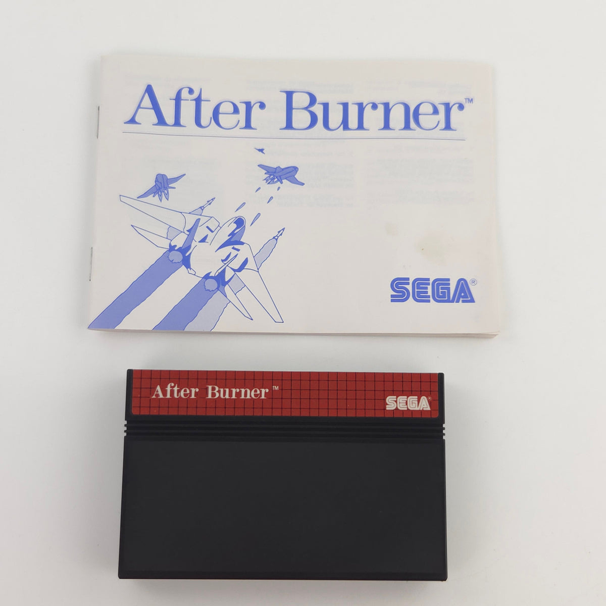 Master System Spiel After Burner MS Modul OVP PAL EUR