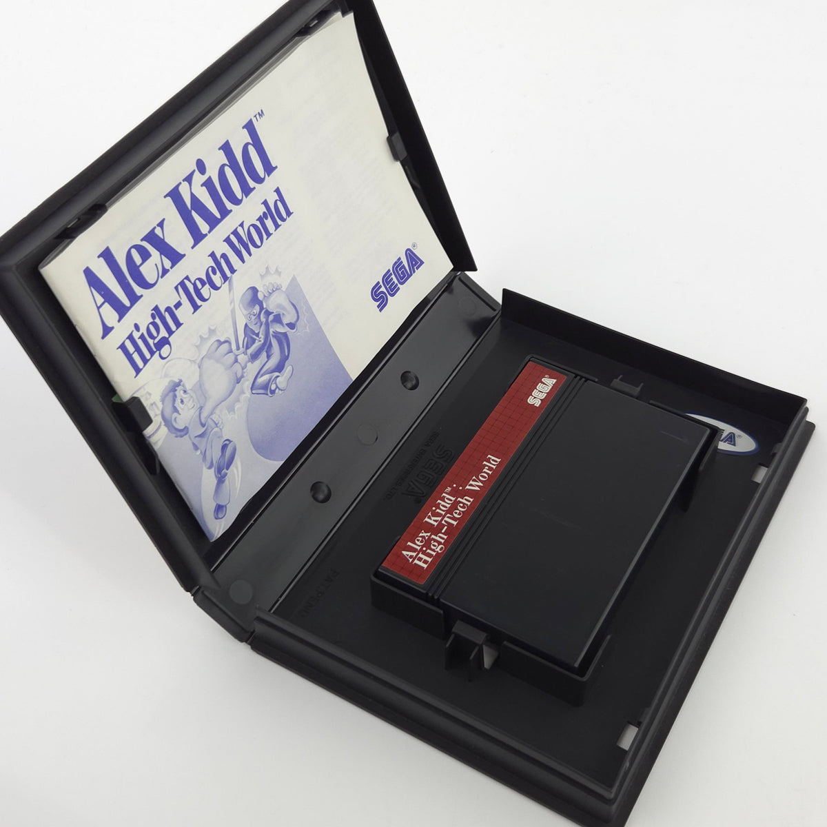 Sega Master System Spiel Alex Kidd High Tech World OVP