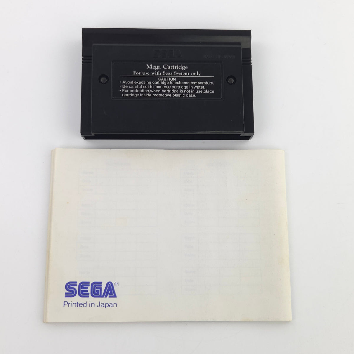 Sega Master System Spiel Alex Kidd High-Tech World OVP PAL