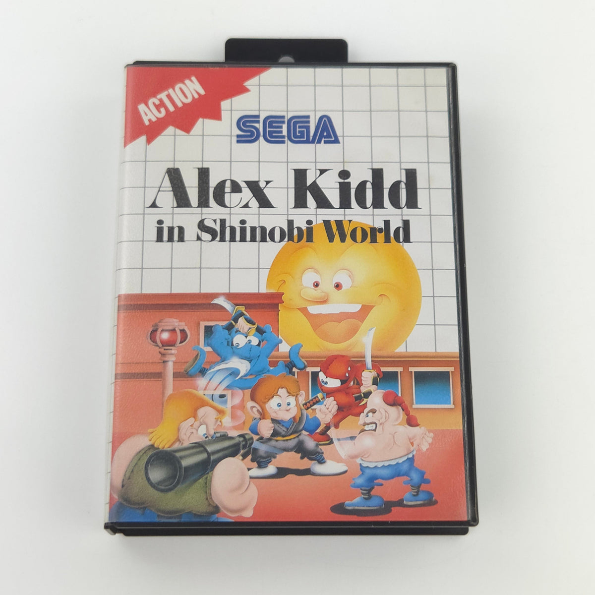 Sega Master System Spiel: Alex Kidd in Shinobi World - OVP (PAL EUR 1990)