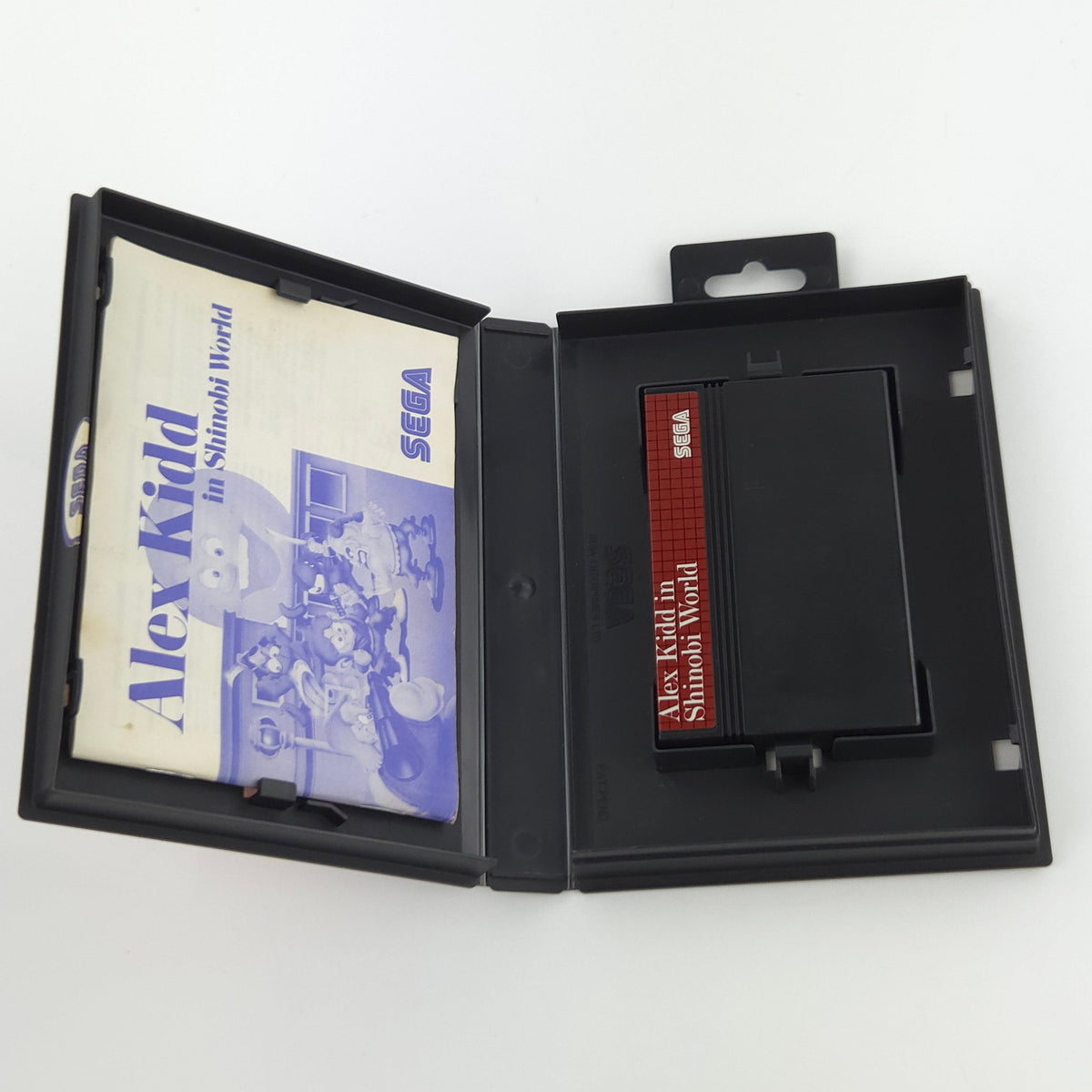 Sega Master System Spiel: Alex Kidd in Shinobi World - OVP (PAL EUR 1990)