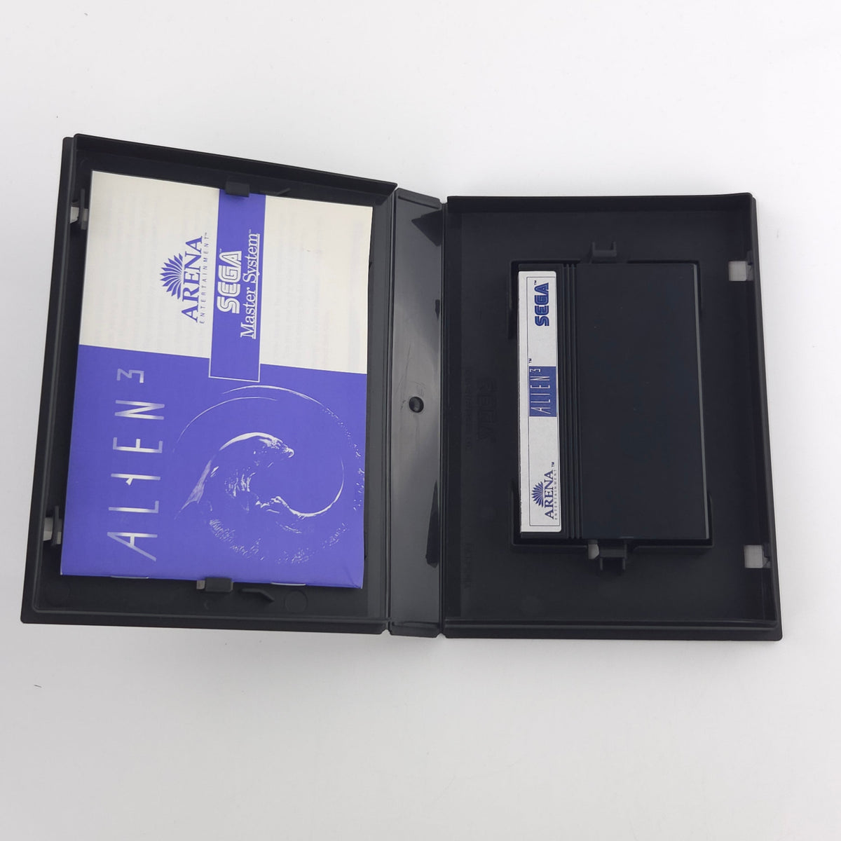 Sega Master System Spiel Alien 3 Modul Anleitung OVP PAL
