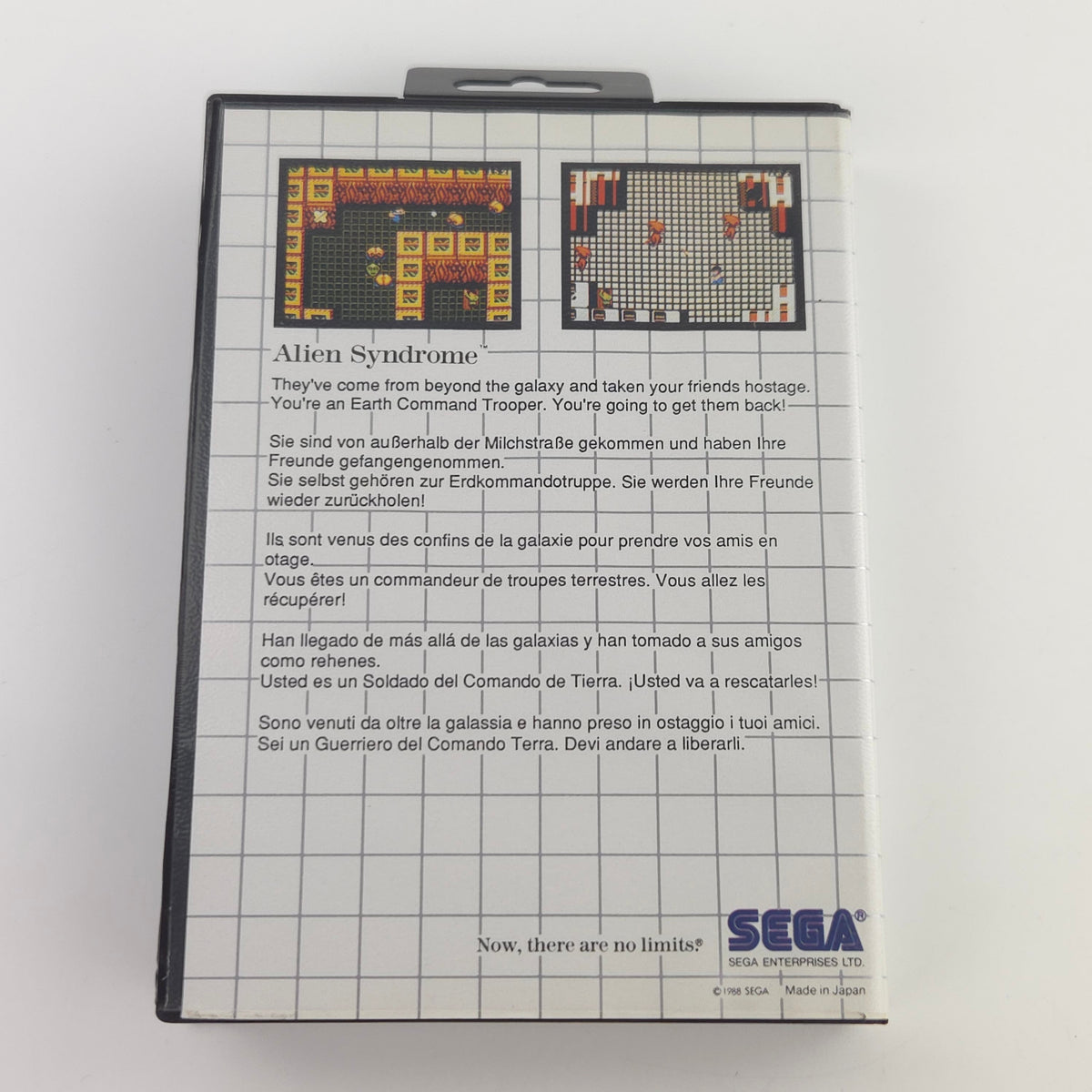 Sega Master System Spiel Alien Syndrome MS Modul OVP PAL