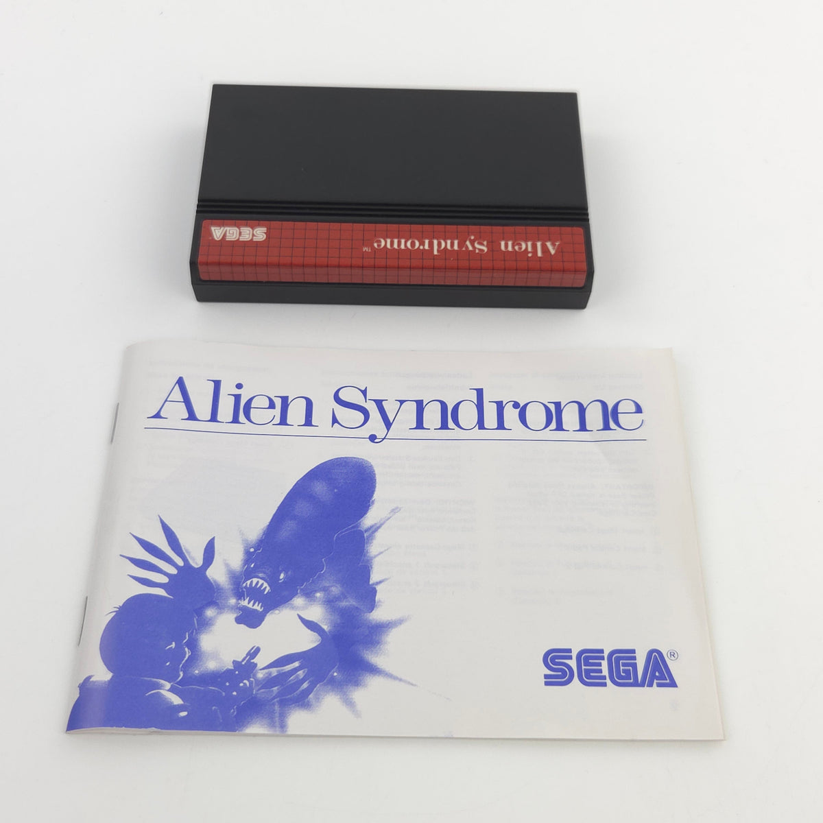 Sega Master System Spiel Alien Syndrome MS OVP PAL 1988