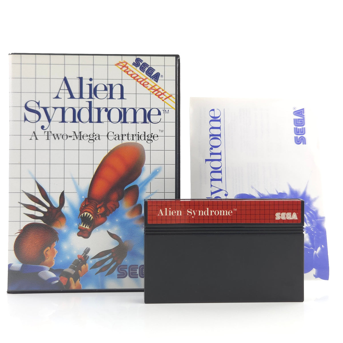 Sega Master System Spiel Alien Syndrome MS OVP PAL 1988