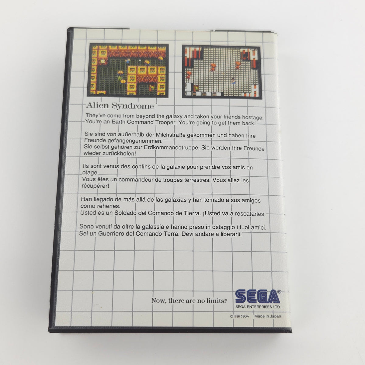 Sega Master System Spiel Alien Syndrome MS OVP PAL 1988