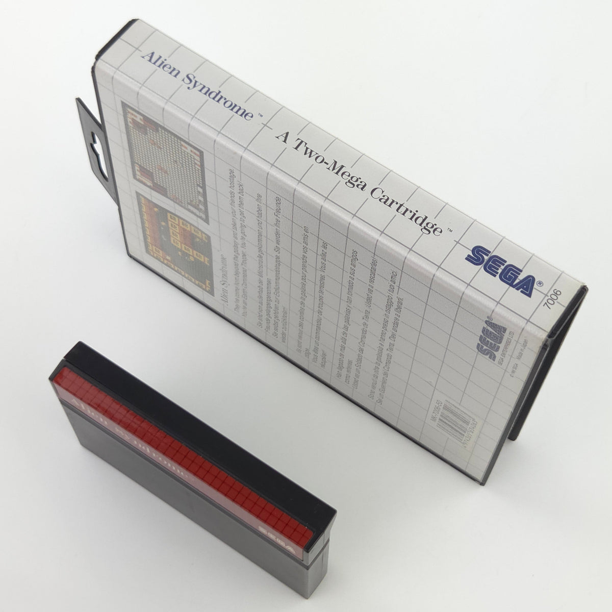 Sega Master System Spiel Alien Syndrome OVP