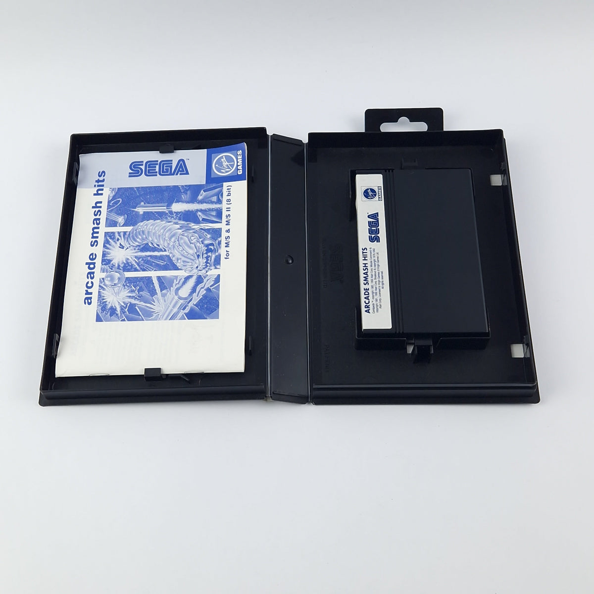 Sega Master System Spiel – Arcade Smash Hits OVP Anleitung
