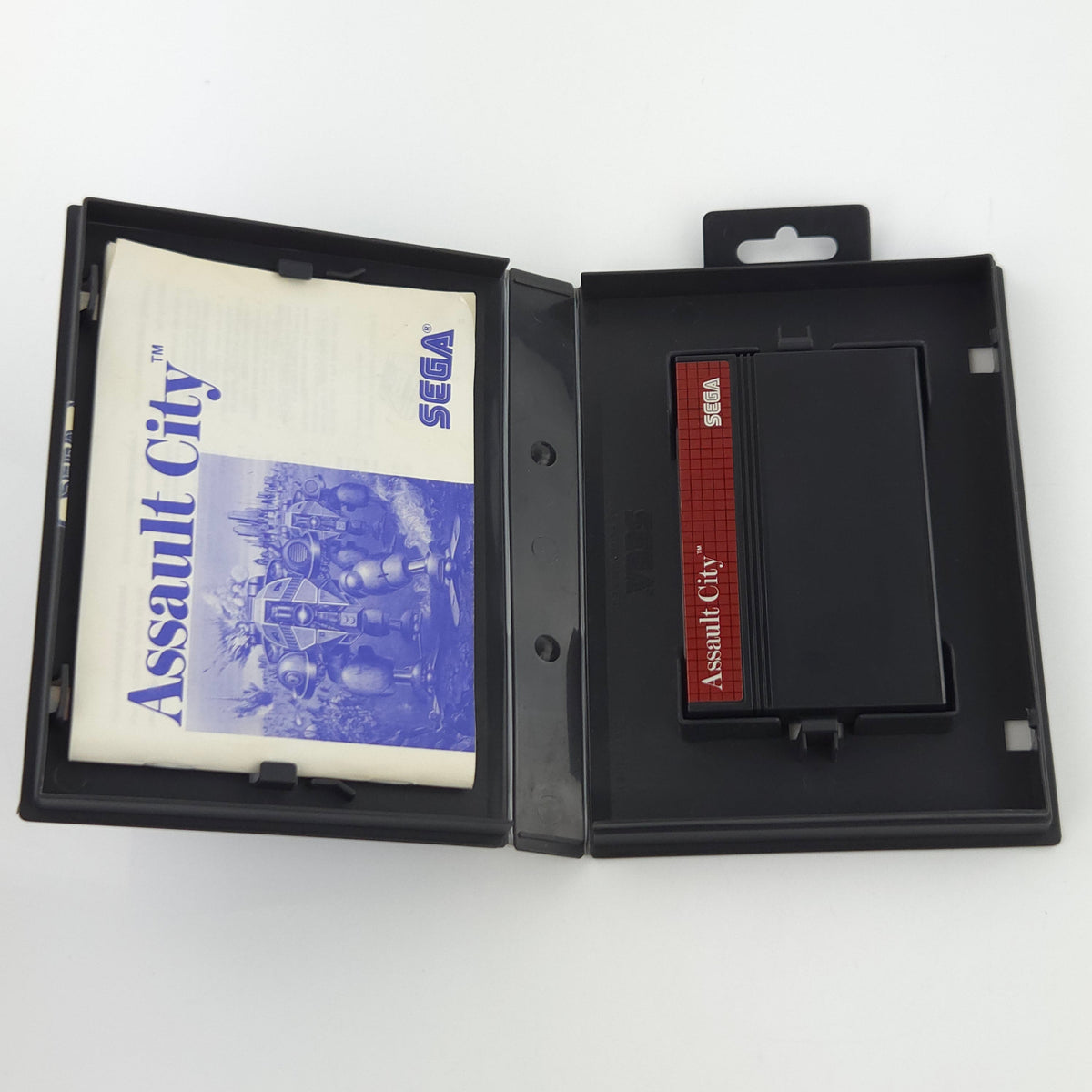 Sega Master System Spiel Assault City OVP PAL