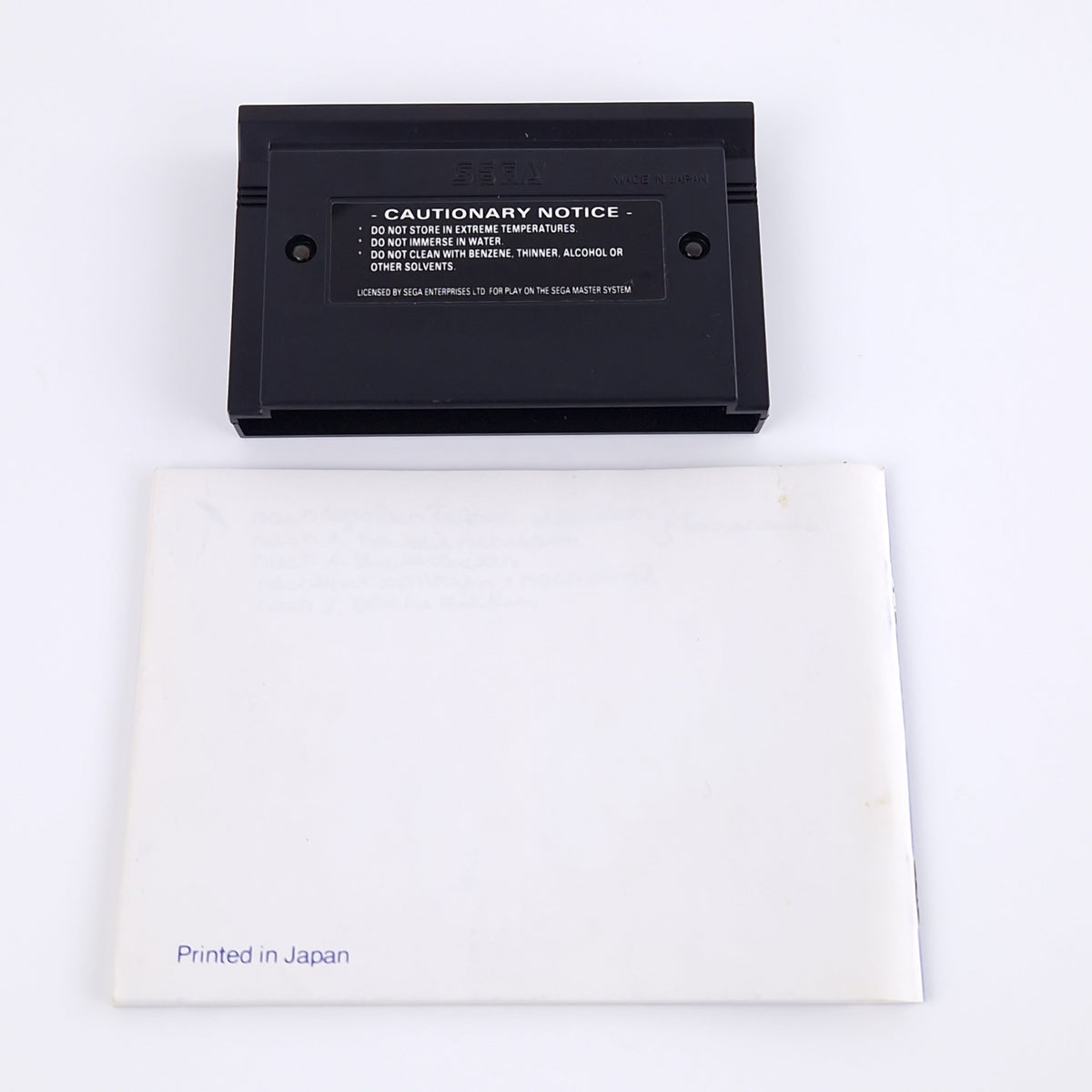 Sega Master System Spiel – Back to the Future III OVP PAL
