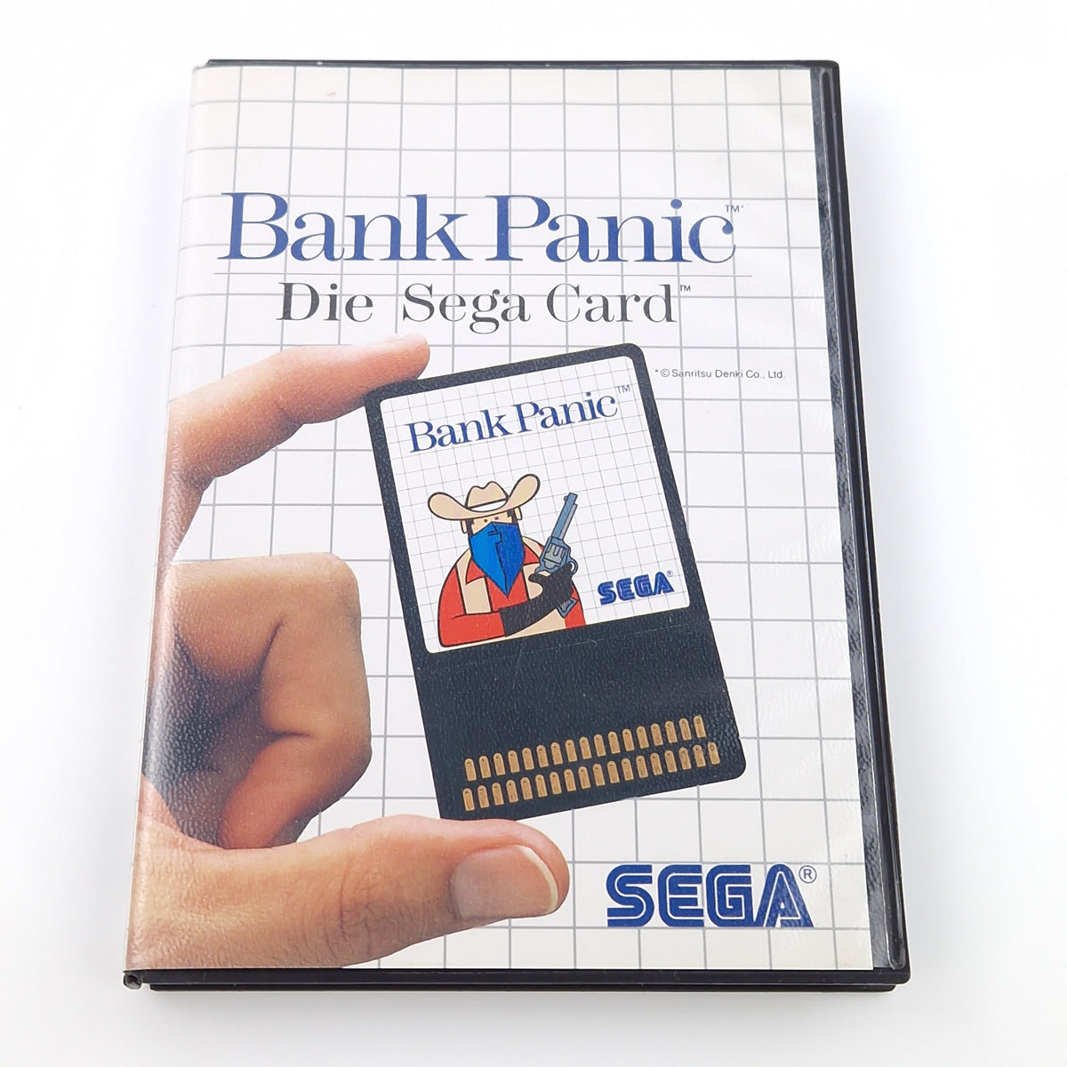 Sega Master System Spiel – Bank Panic Die Sega Card OVP