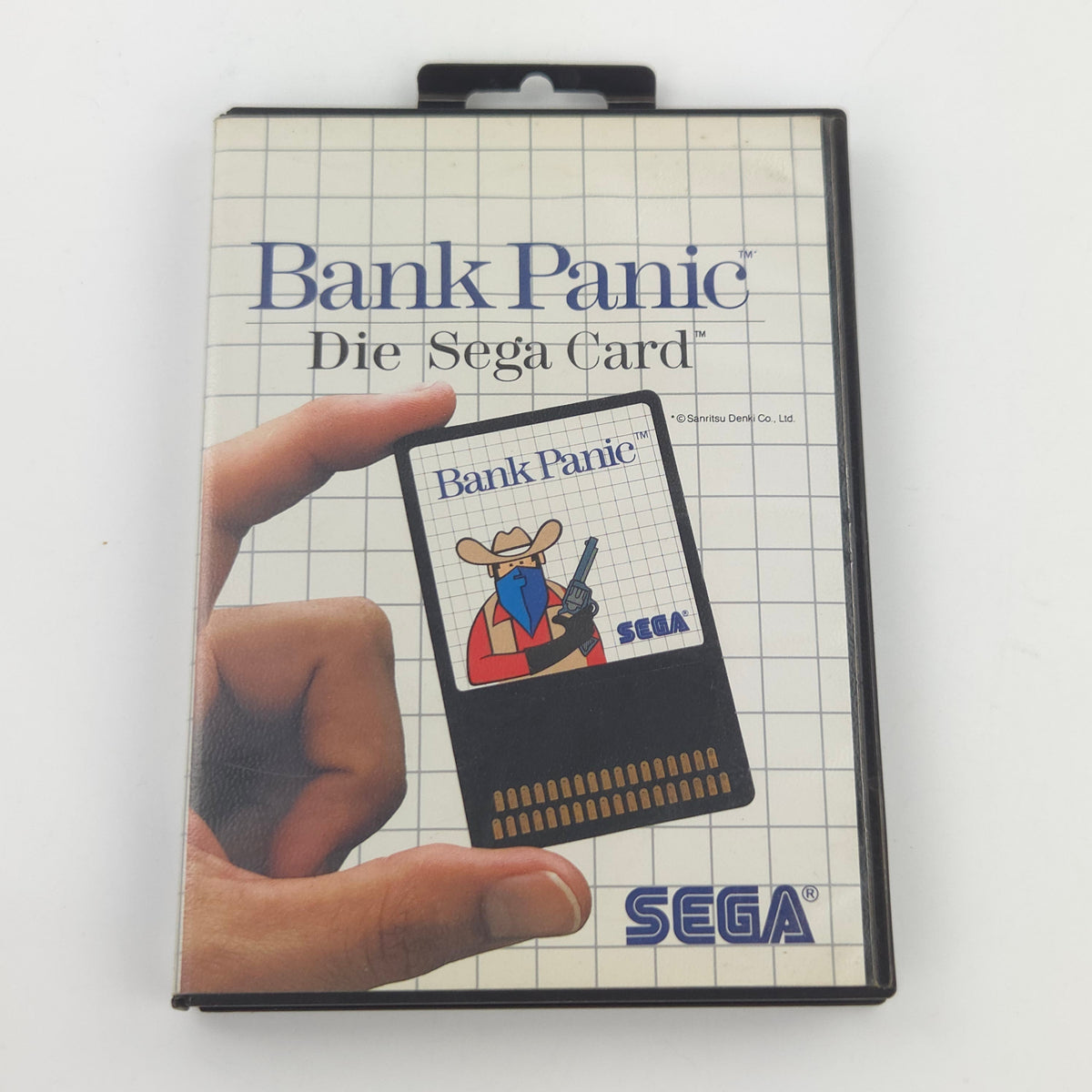 Sega Master System Spiel Bank Panic Sega Card MS OVP CIB