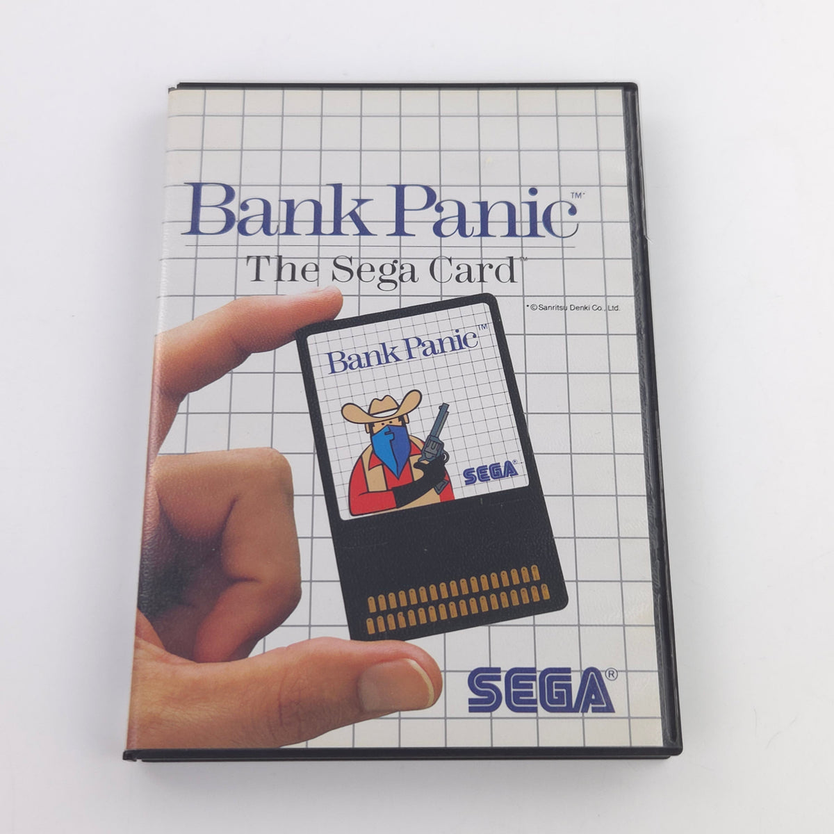 Sega Master System Spiel Bank Panic Card OVP PAL EUR