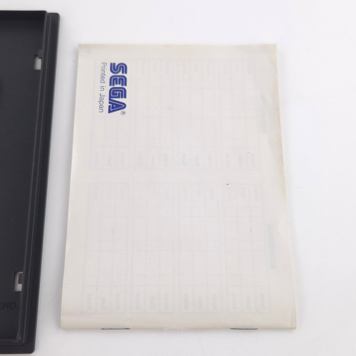 Sega Master System Spiel Bank Panic Card OVP PAL EUR