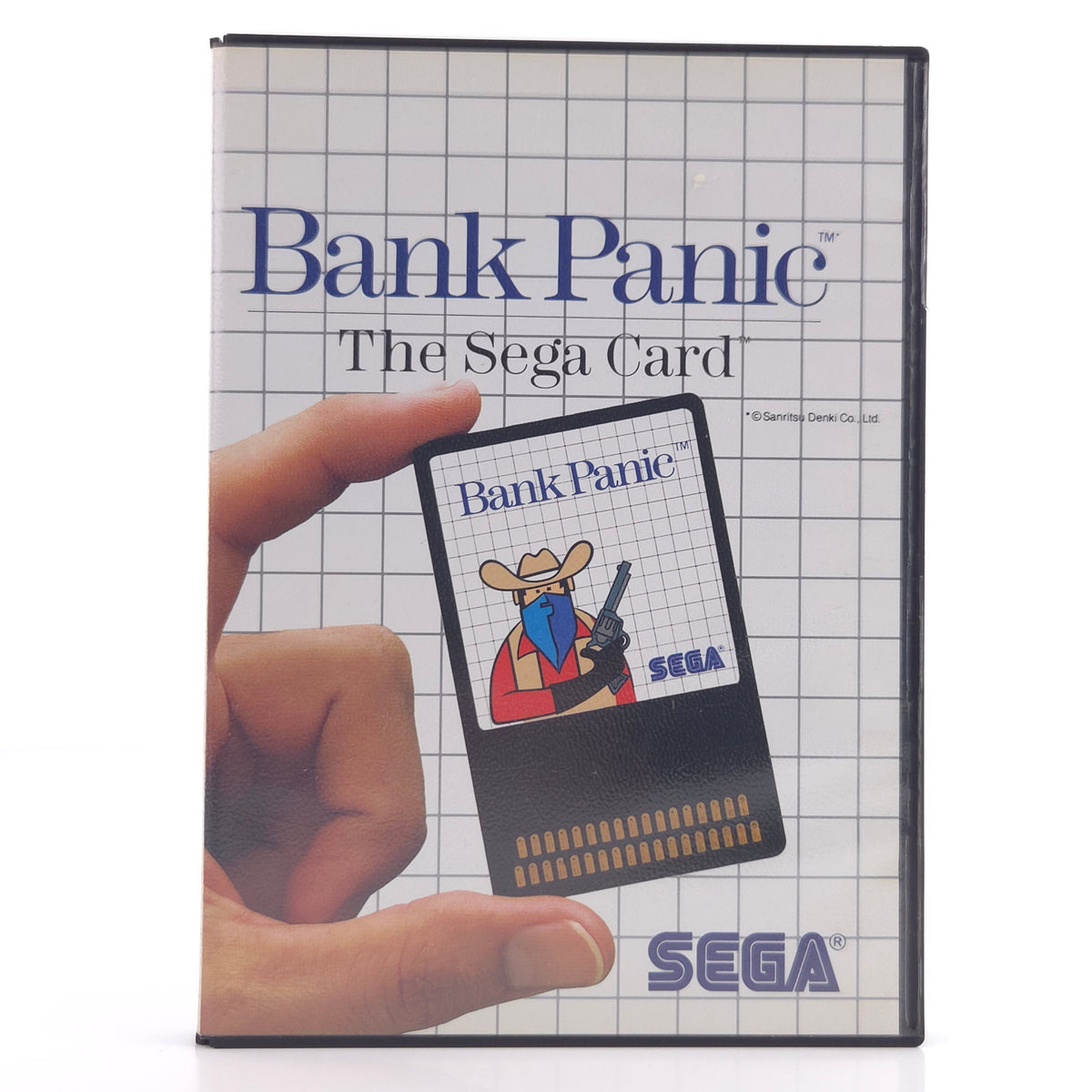 Sega Master System Spiel Bank Panic Card OVP PAL EUR