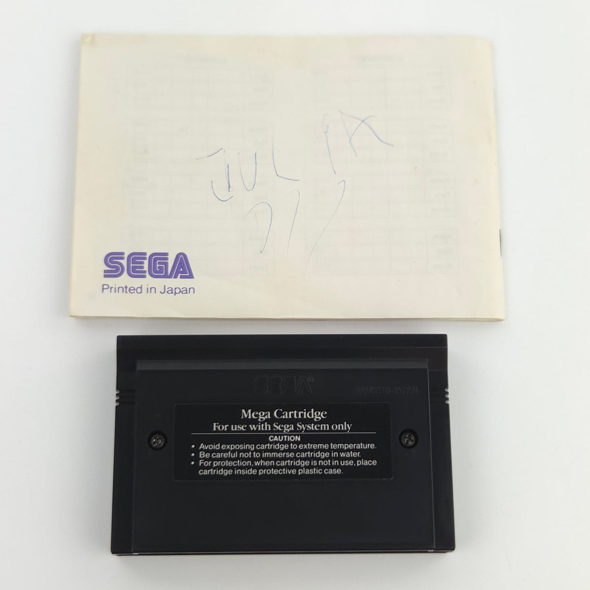 Sega Master System Spiel Battle Out Run OVP PAL