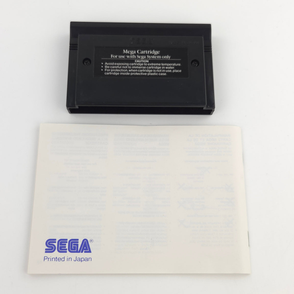 Sega Master System Spiel Bomber Raid MS OVP PAL 1988