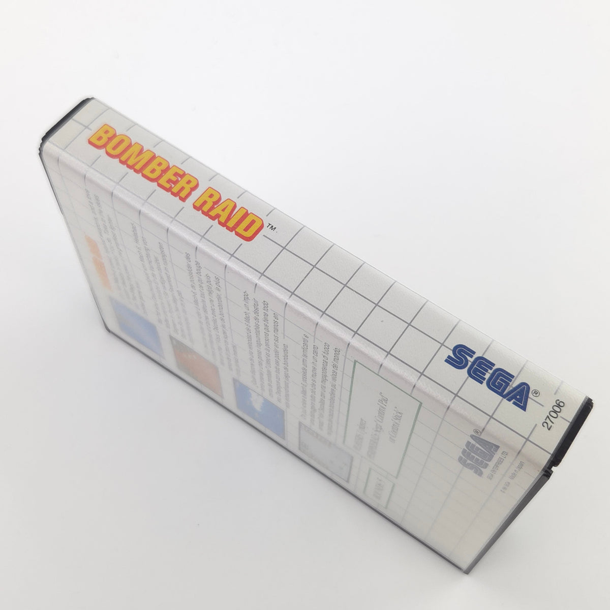 Sega Master System Spiel Bomber Raid MS OVP PAL 1988