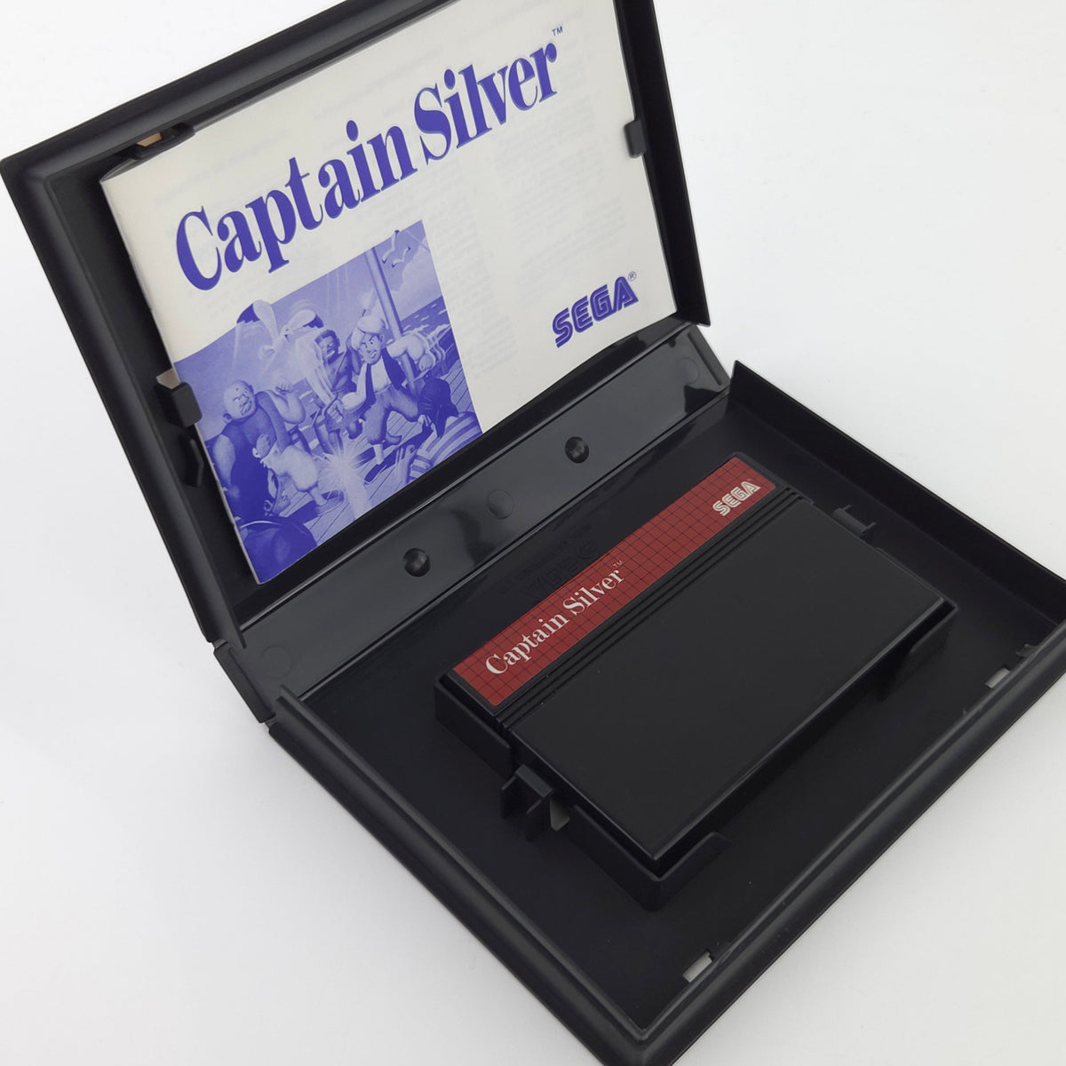 Sega Master System Spiel Captain Silver Modul OVP PAL