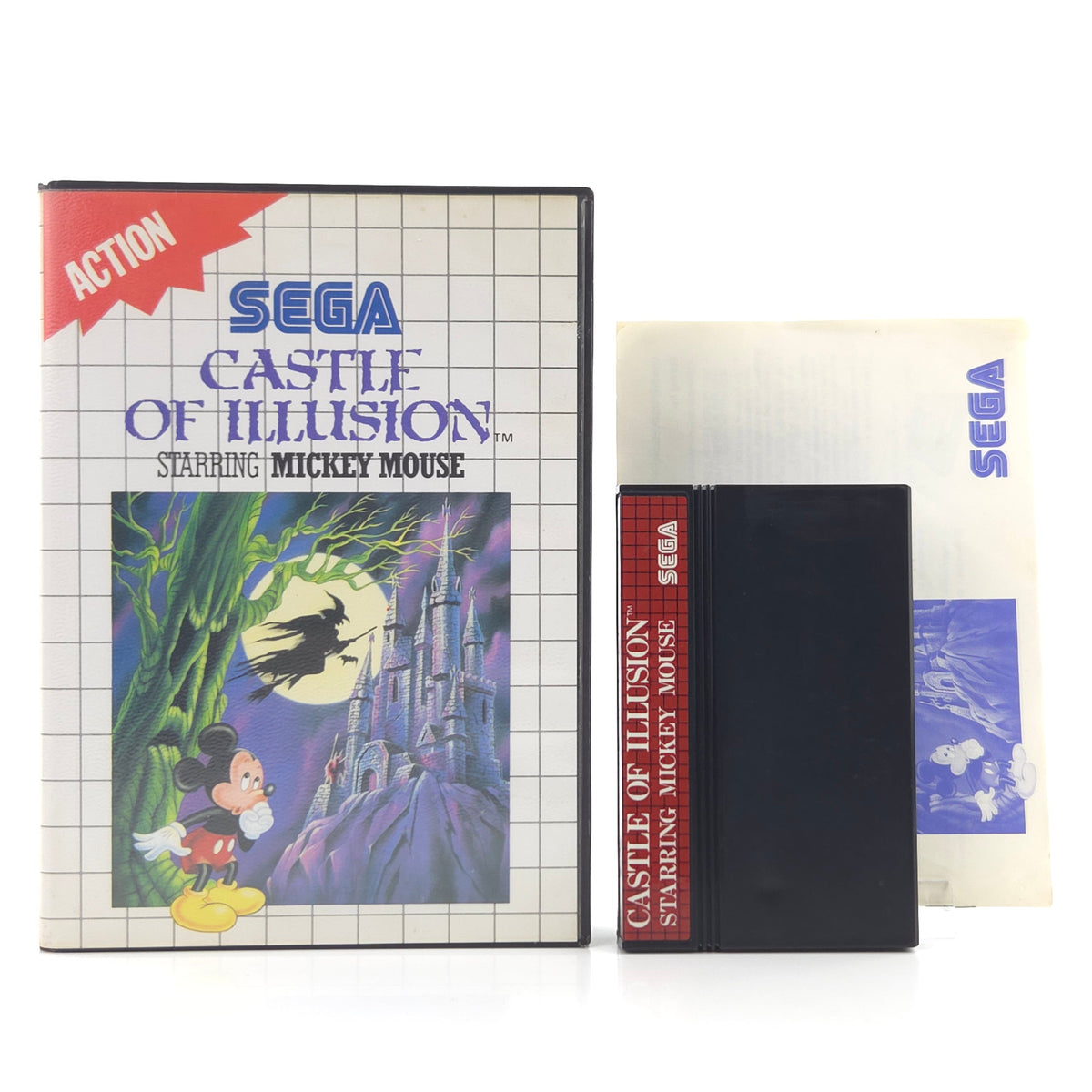 Sega Master System Spiel Castle of Illusion OVP PAL EUR