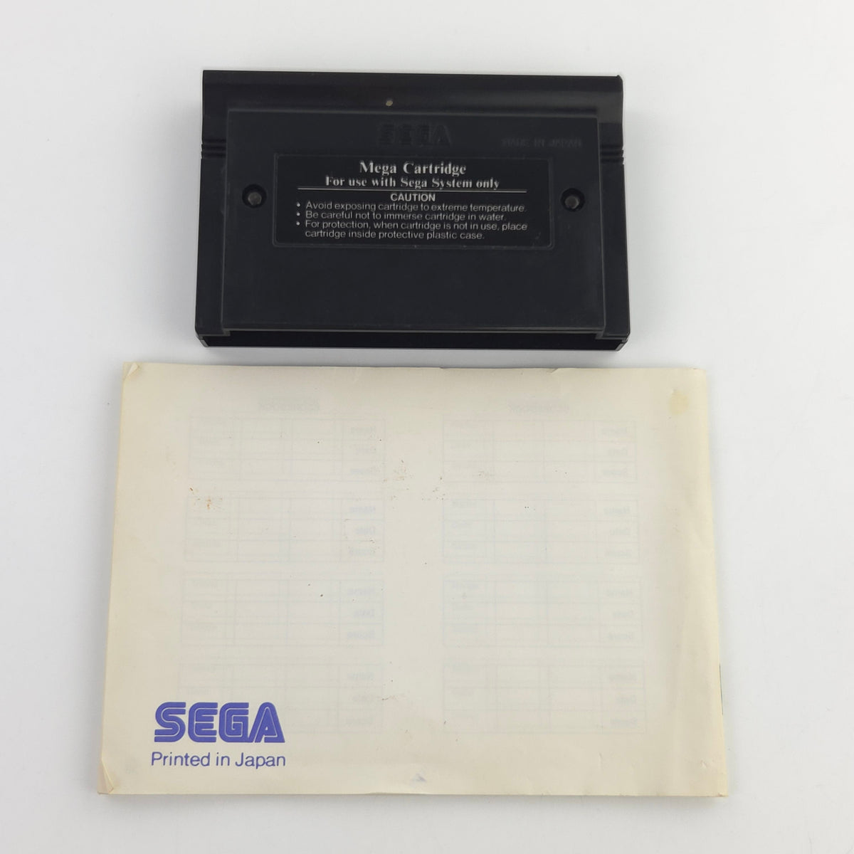 Sega Master System Spiel Castle of Illusion OVP PAL EUR