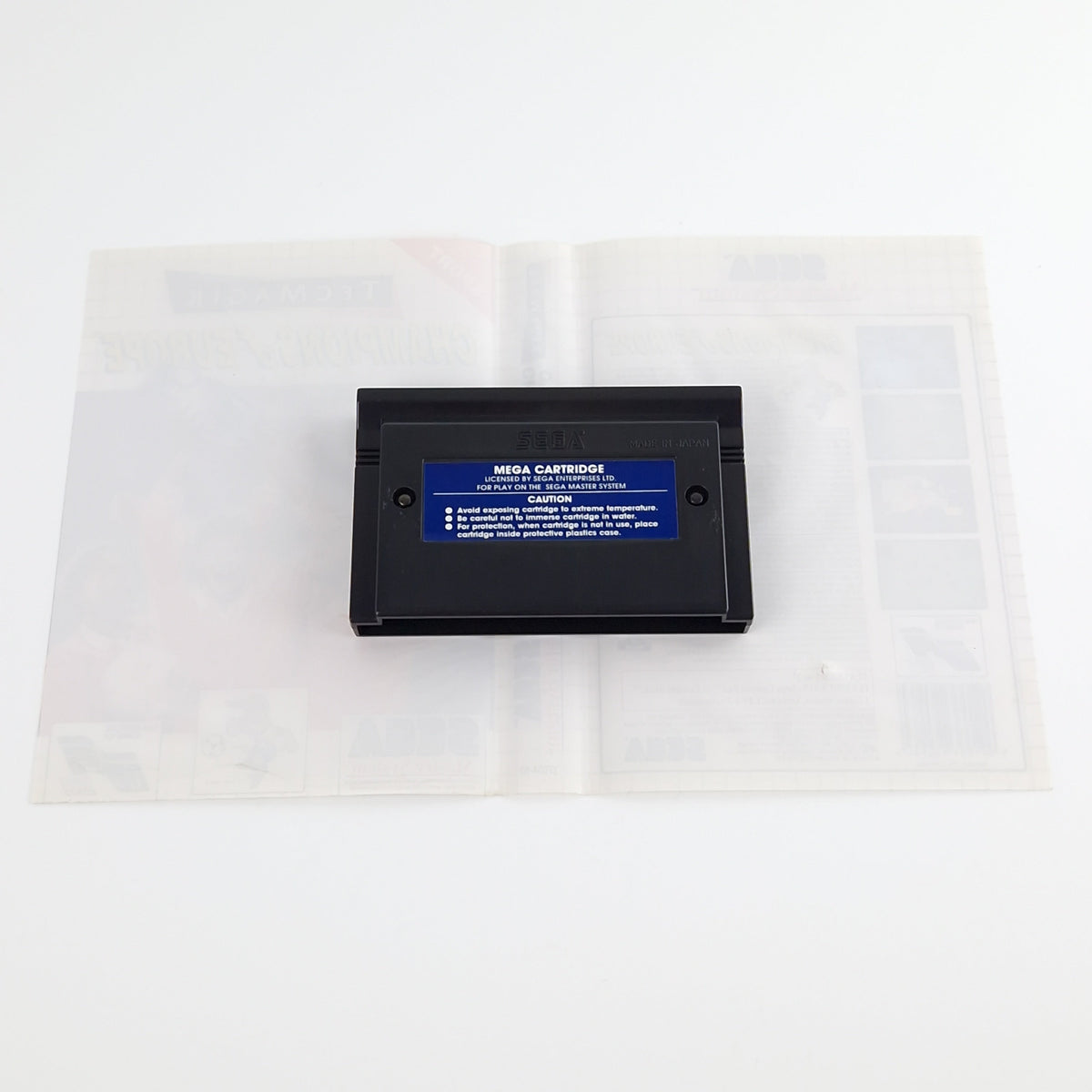 Sega Master System Spiel – Champions of Europe Modul PAL OVP