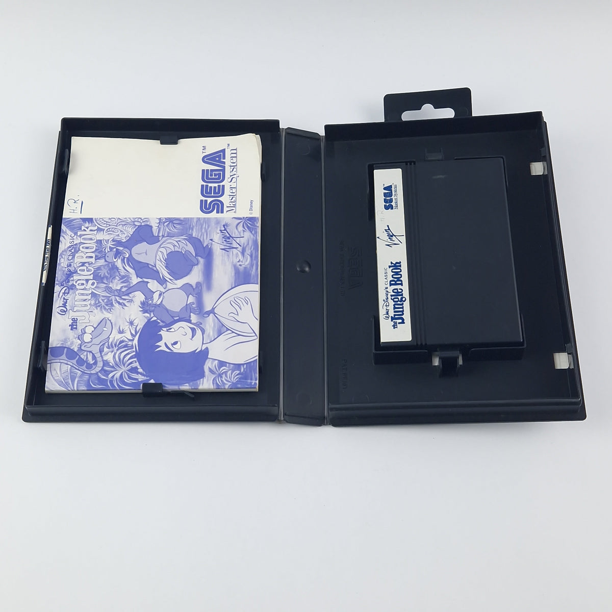 Sega Master System Spiel: Das Dschungelbuch - OVP Anleitung Cartridge - Gut