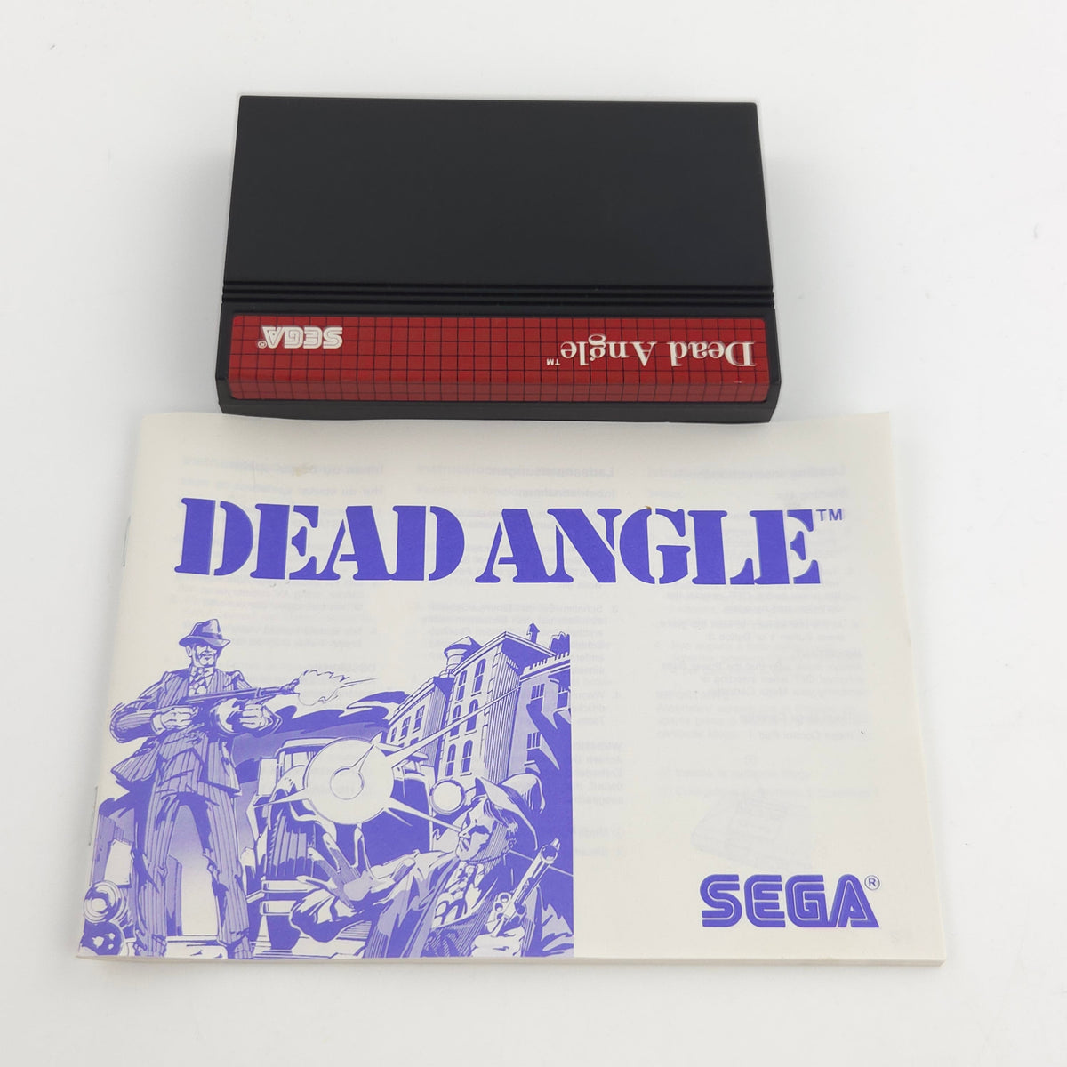 Sega Master System Spiel Dead Angle MS OVP PAL 1989