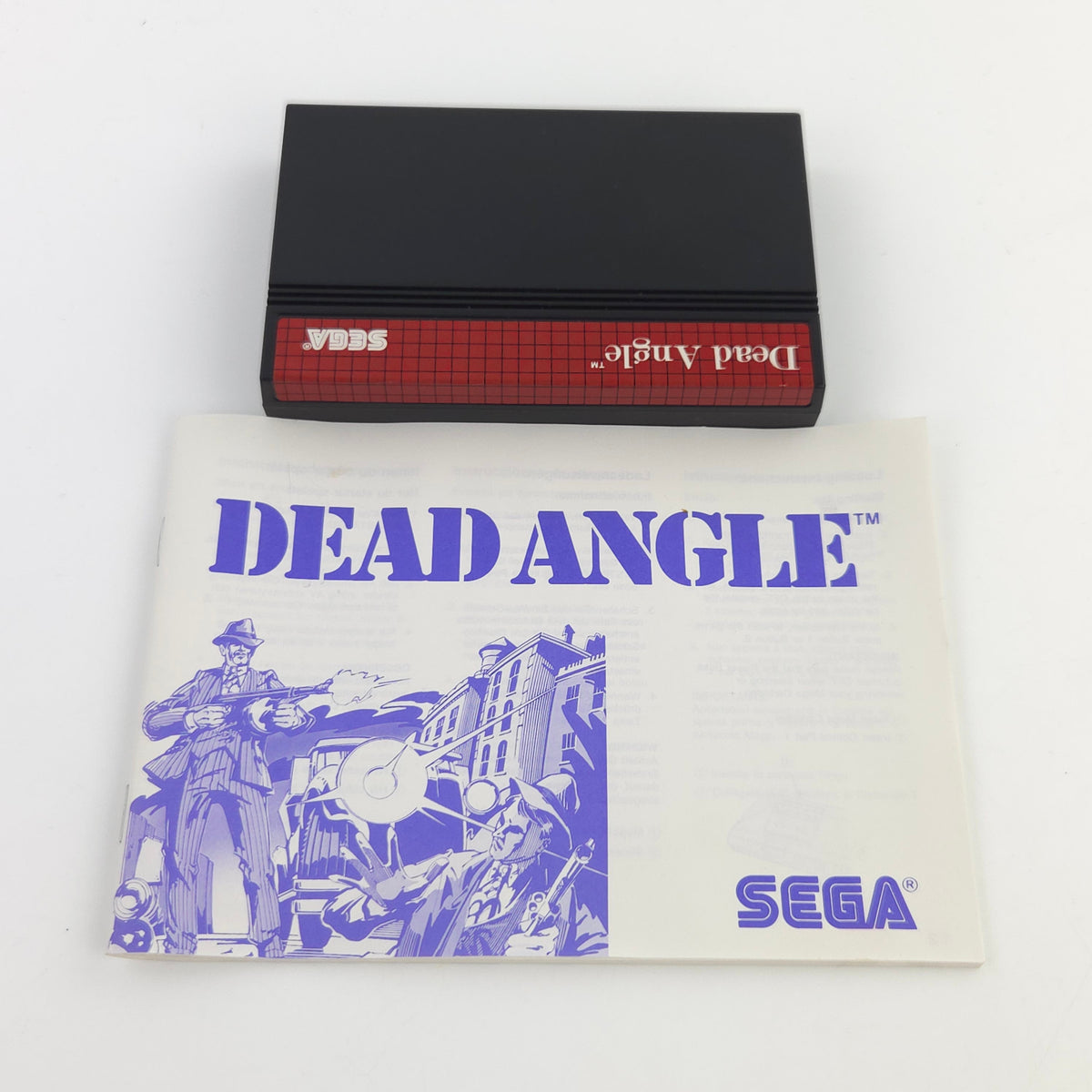 Sega Master System Spiel Dead Angle MS OVP PAL 1989
