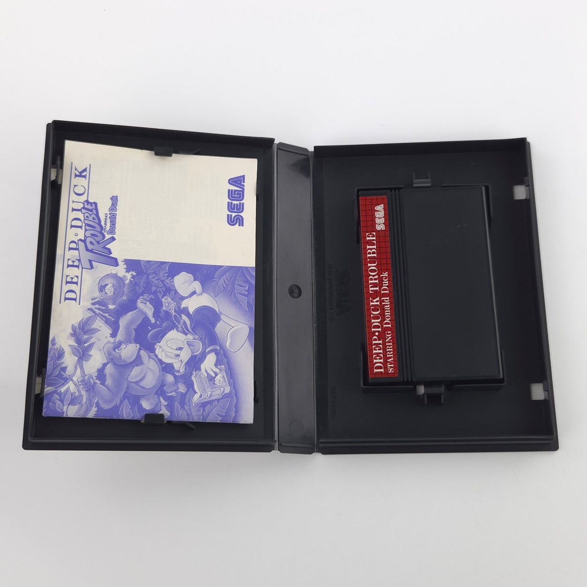 Sega Master System Spiel Deep Duck Trouble Donald Duck OVP