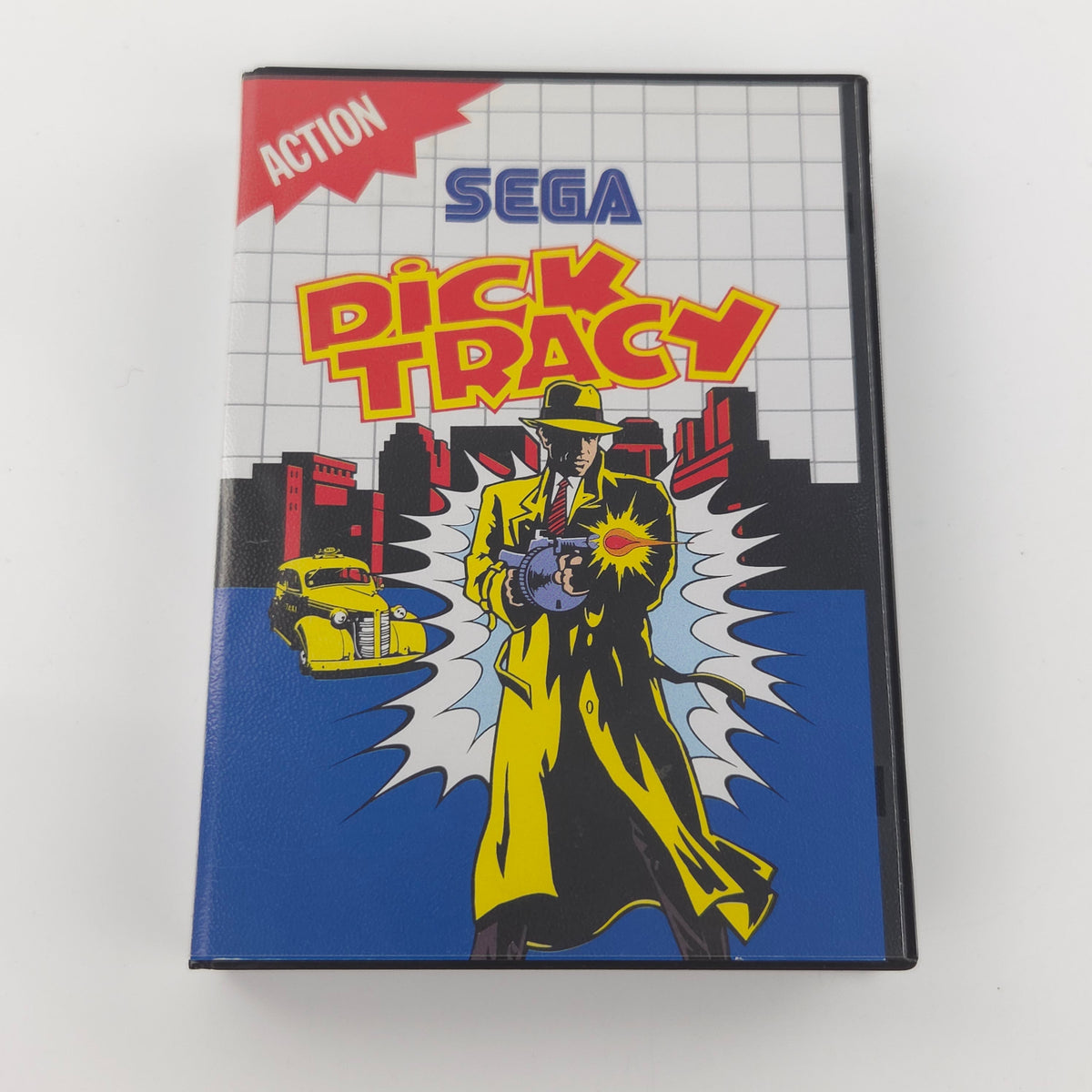 Master System Spiel Dick Tracy MS Modul Anleitung OVP PAL