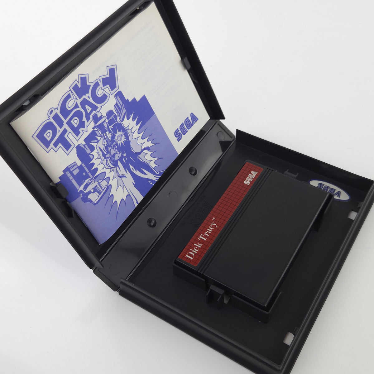 Master System Spiel Dick Tracy MS Modul Anleitung OVP PAL