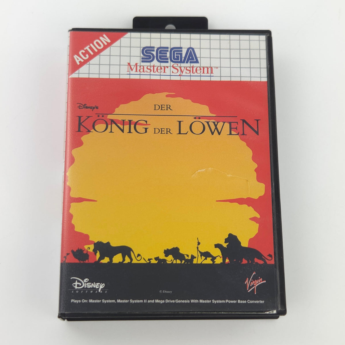 Sega Master System Spiel König der Löwen OVP PAL