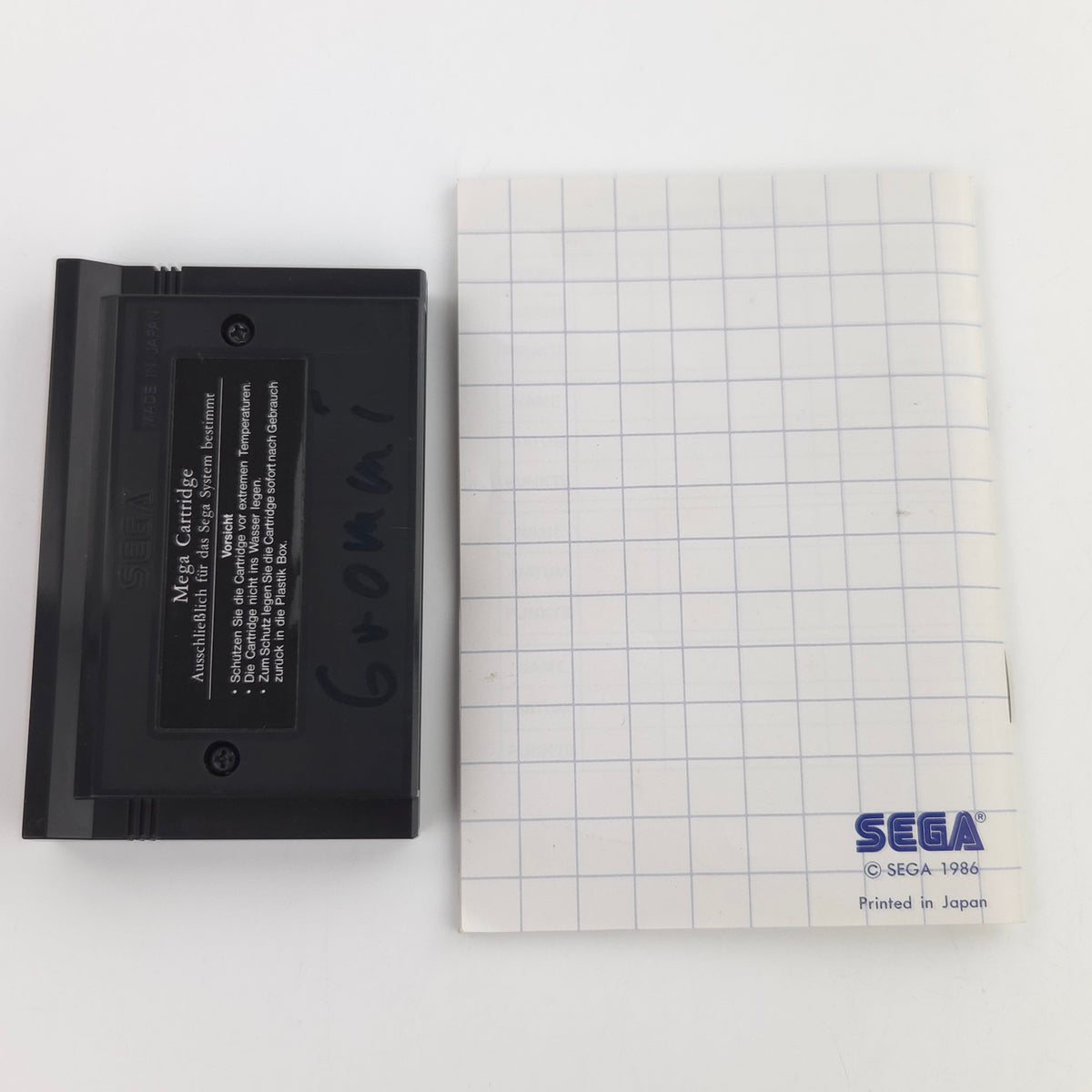 Sega Master System Spiel Fantasy Zone MS OVP PAL 1986