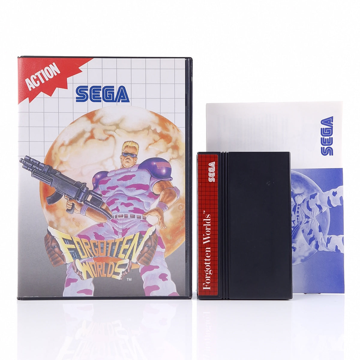 Sega Master System Spiel – Forgotten Worlds OVP PAL