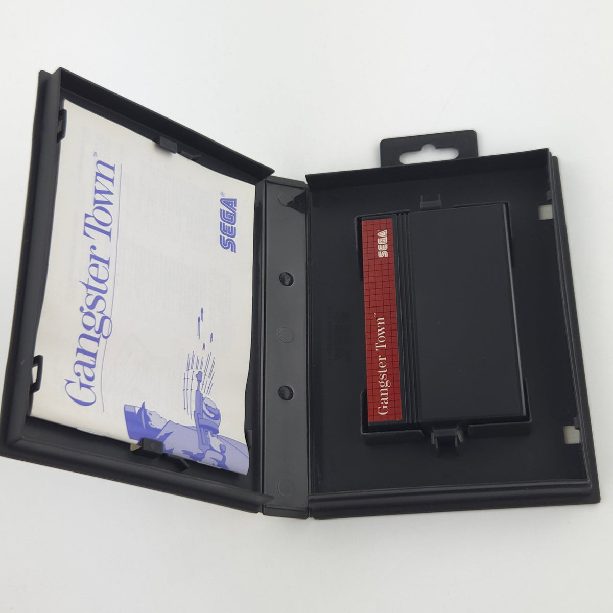 Master System Spiel Gangster Town MS OVP CIB PAL EUR
