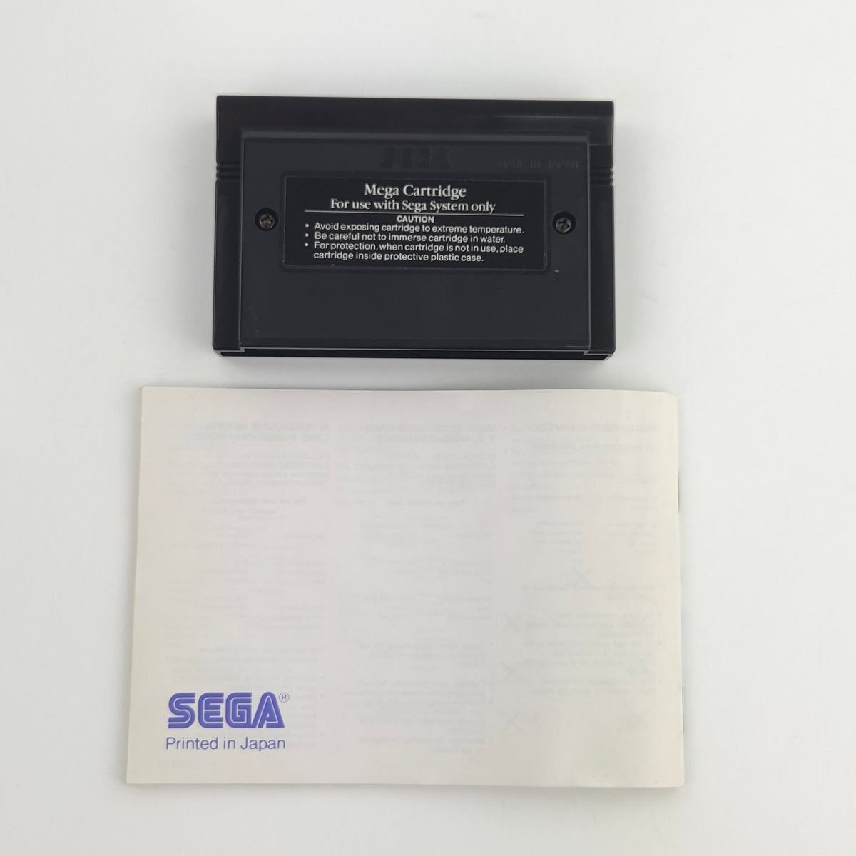Master System Spiel Gangster Town MS OVP CIB PAL EUR