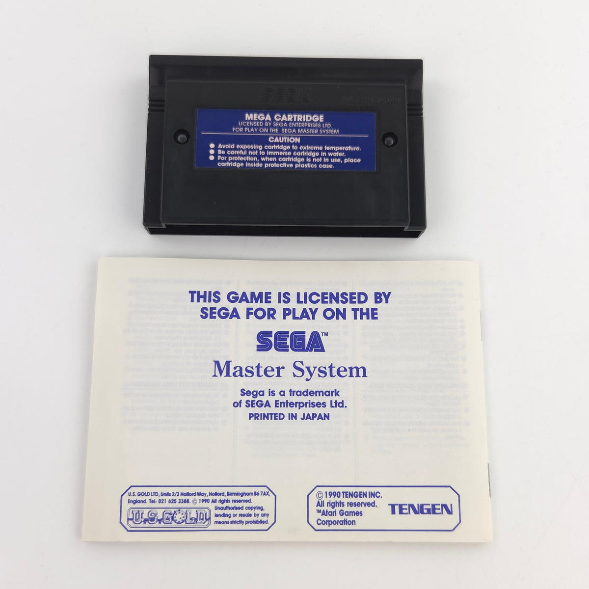Sega Master System Spiel Gauntlet MS Modul OVP PAL 1990