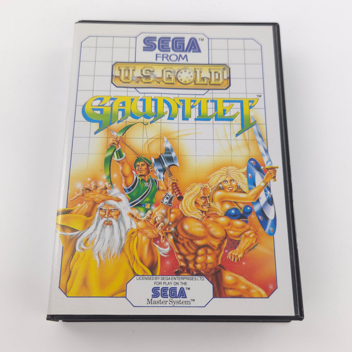 Sega Master System Spiel Gauntlet MS Modul OVP PAL 1990