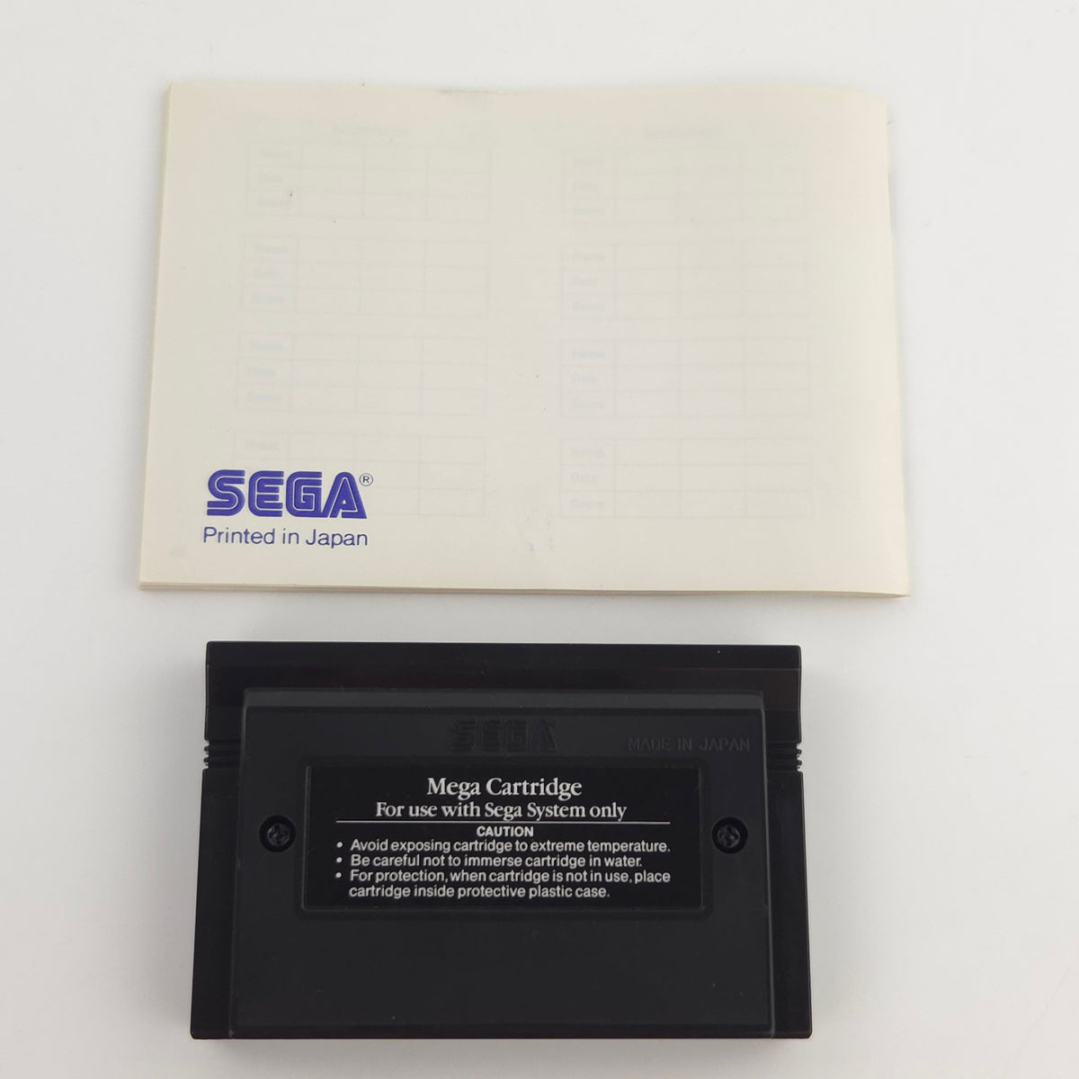 Sega Master System Spiel Ghostbusters MS Modul OVP PAL