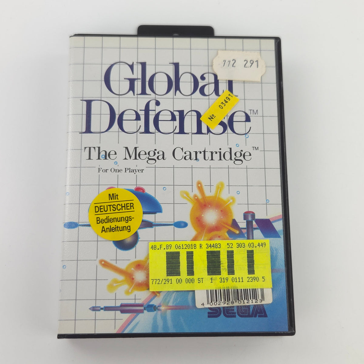 Sega Master System Spiel Global Defense MS OVP PAL EUR