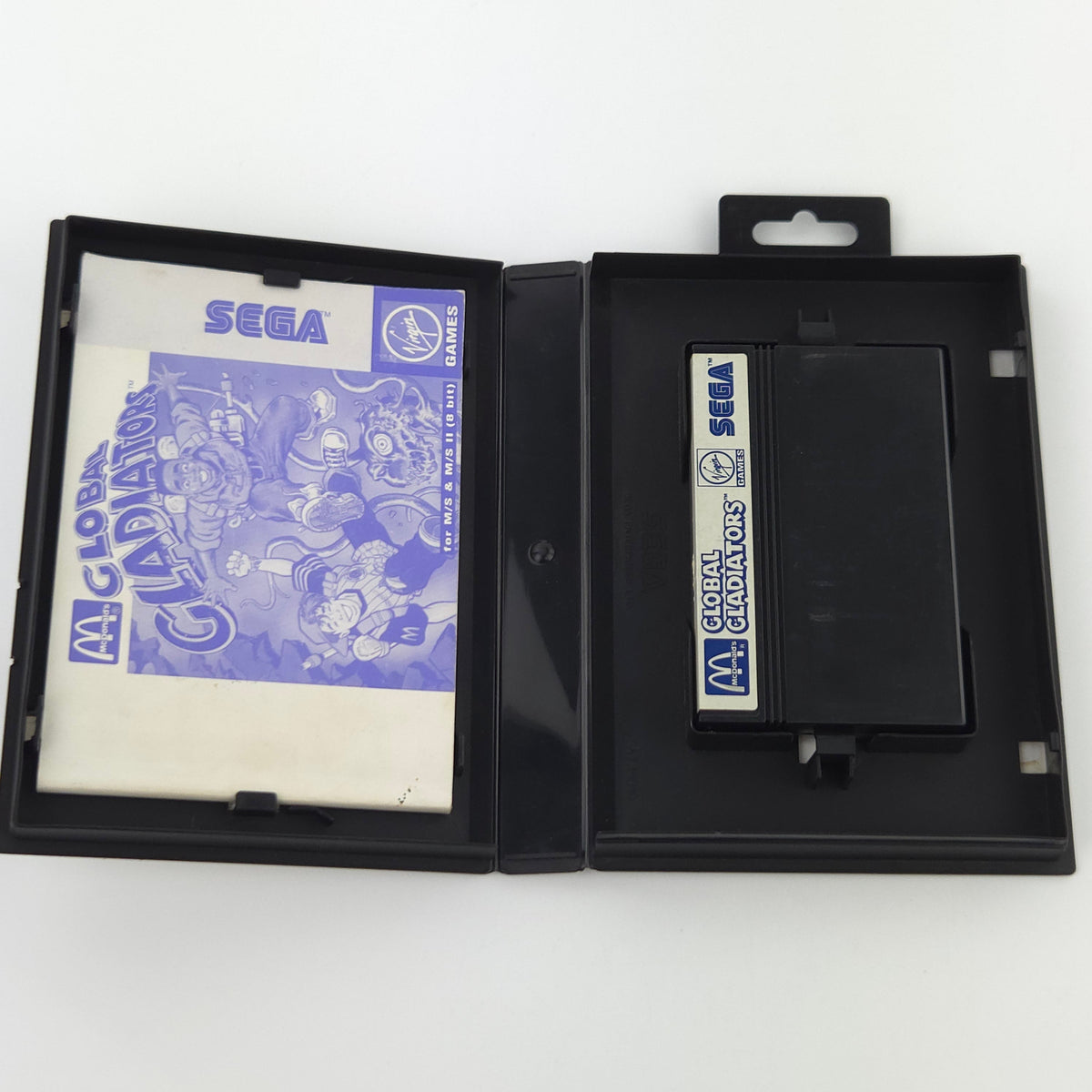 Sega Master System Spiel Global Gladiators OVP PAL